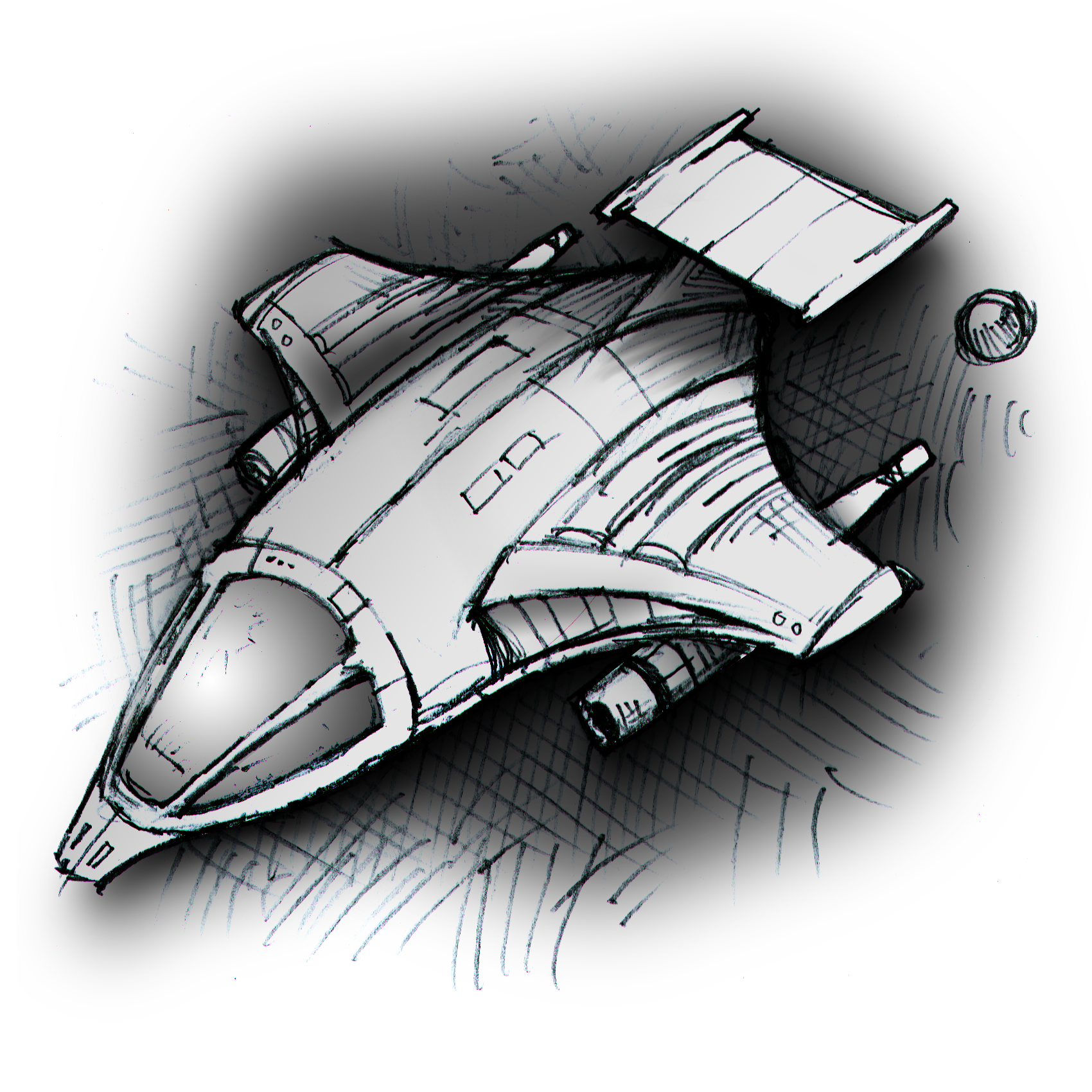 Illustration concept for the Jalopy movie, written and directed by Daniel Kautz